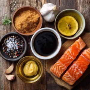 Brown Sugar-Glazed Salmon – 30-Min Recipe Moms Love 5 Ingredients for brown sugar-glazed salmon